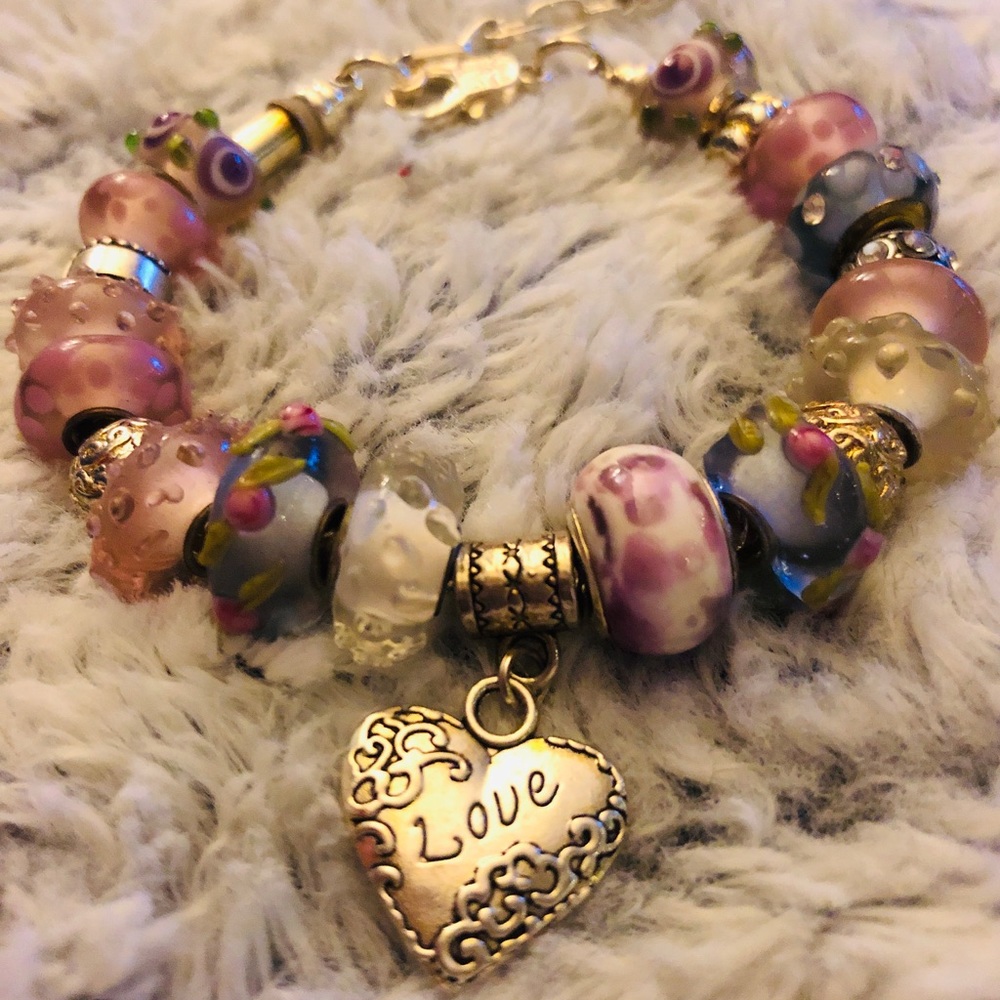 “Love” Charm Bracelet